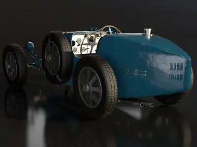 Bugatti Type 35 3D model