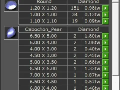 jewelry set js0016 3D print model