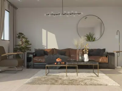 INTERIOR DESIGN 3D model 2
