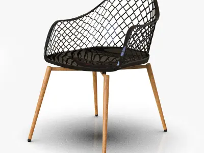 Rive Ive Lola chair 3D model