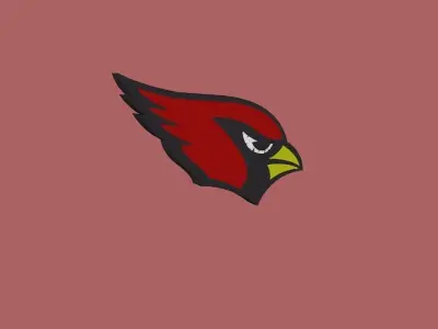 Arizona Cardinals Team Logo 3D model