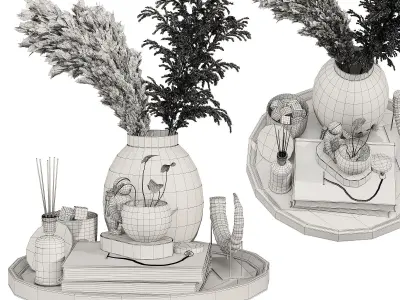 Decorative set 0008 3D model