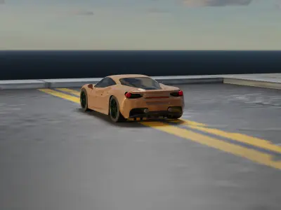 Ferrari 488 GTB  3D model