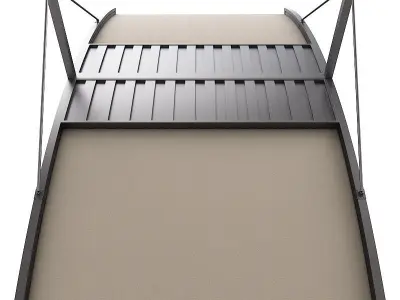 Motorized Pergola 6a 3D model