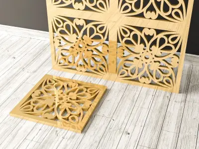 Decorative Panel 19 3D model