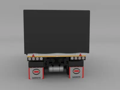 ISUZU DECA-FXZ360 add Canvas 3D model