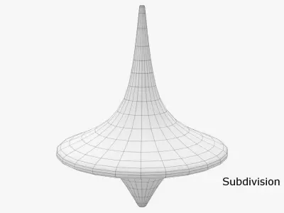 Spinning Top 3D model