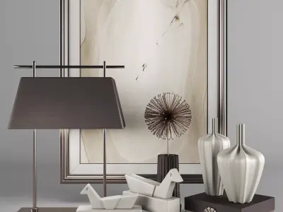 Decorative Set M024 3D model