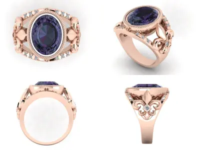 Ring dp 6 3D print model