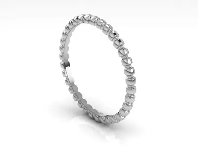 Twist Ring 3D print model