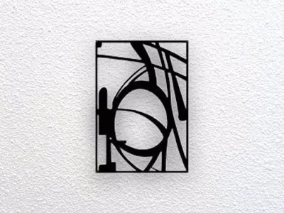 Abstract Wall Art 3D print model 47
