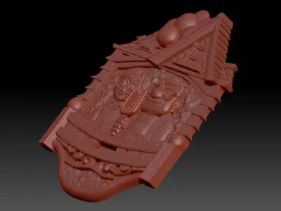 Older couple 3D print model