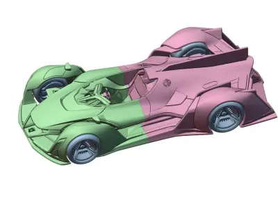 Vision GT print 3D print model