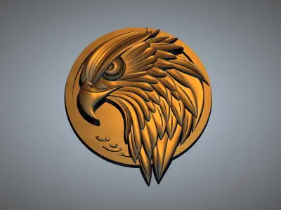 EAGLE 3D print model 12
