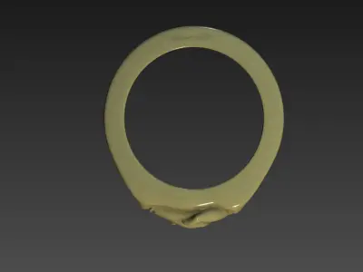 fashion ring A005 3D print model