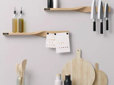 Decor Kitchen Utensils Set 91 3D model