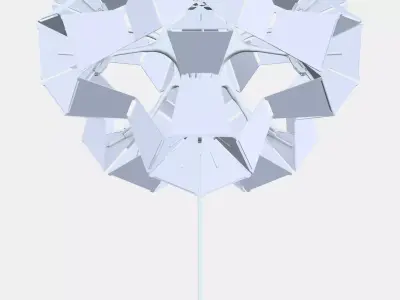 RAMSELE Pendant Lamp Low-poly 3D model