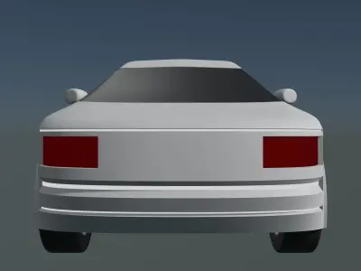 Simple car 25V05 3D model
