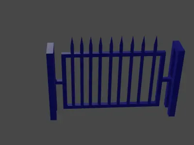 Wallpost Free 3D model