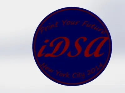 Simple Print Pin Free 3D model