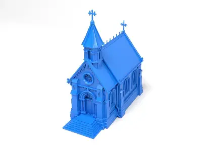 Church 3D print model