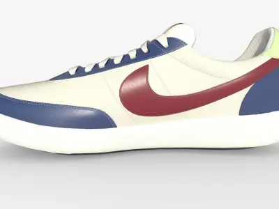 Nike Killshot Low-poly 3D model Low-poly 3D model