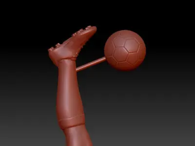 Pele Soccer Player 10 3D print model