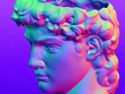 David pot  3D print model