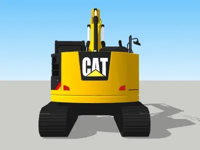 Pelle a chenilles CAT 325 F LNVA 3D model