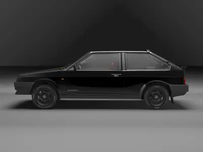 VAZ-2108 car 3D model