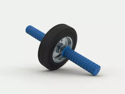 Gymnastic roller 3D model