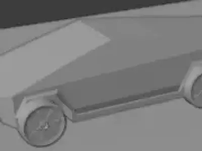 TESLA MODEL 3D model