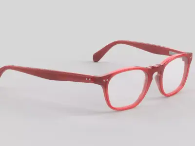Old Sport Eyewear Glasses Low-poly 3D model