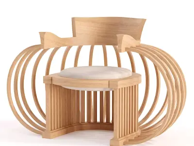 Torus Chair 3D model