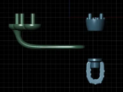 Earrings - 7 - 3D print model