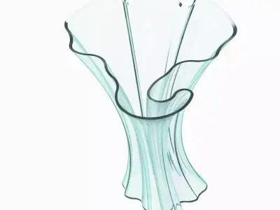 Vase Decor Elephant Face 3D print model