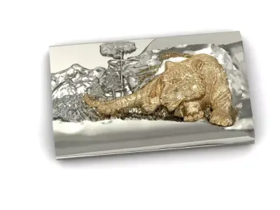  panel tiger   3D print model