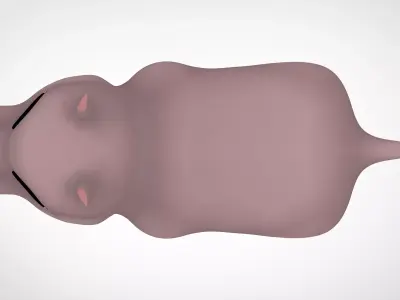 Hippo 3D model