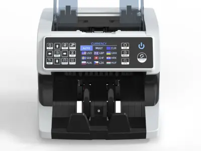 money Counter machine  3D model