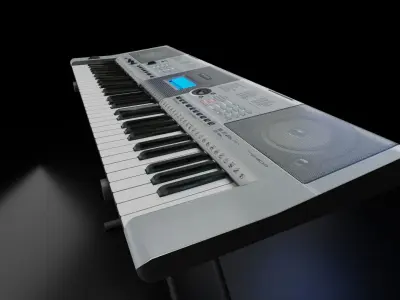 Yamaha PSR-E403 Electric Piano-Keyboard - DMAXDesigns Low-poly 3D model