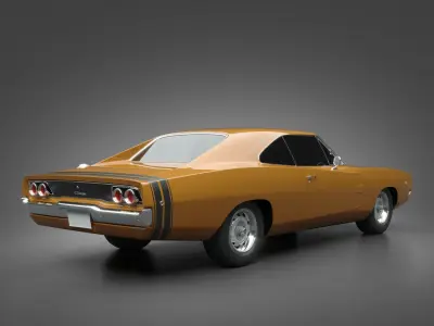 1968 Dodge Charger 3D model