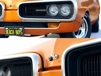 Dodge Super Bee 1970 3D model