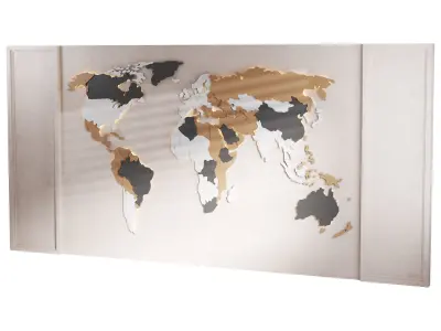 Decorative Wall panel  73 3D model