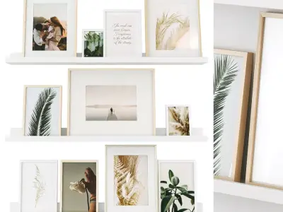 Gallery Wall 89 3D model