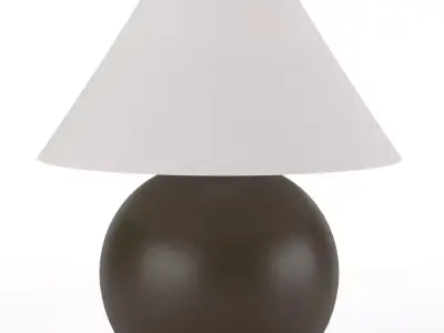MCGEE and CO Tess Large Ceramic Table Lamp 3D model 3D model
