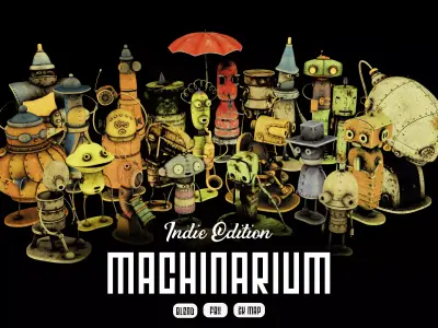 Machinarium Indie Edition Low-poly 3D model