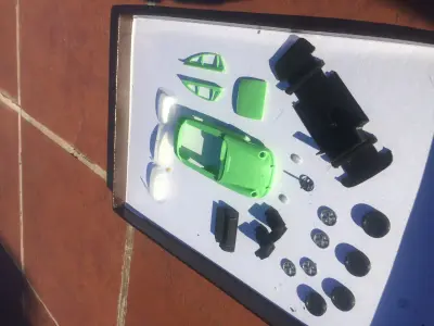 Porsche 911 classic - scale model - ASSEMBLY KIT or  SLOT CAR 3D print model