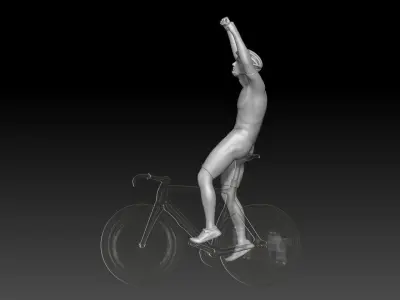 bicycle man 4 3D print model