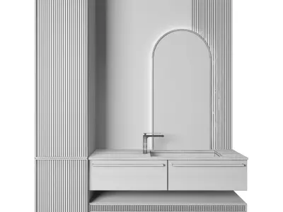 Luxury Bathroom 19 3D model