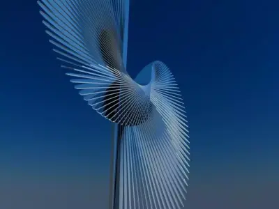 Modern Sculpture 3D model buy